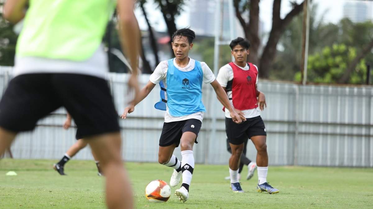 Latihan pemain Timnas U-23 jelang AFF 2023. (dok. PSSI)